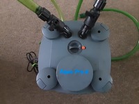 Aqua pro 4 external filter, media & pipes