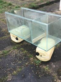 Six foot tank with four foot sump tank with pipe work ( reduced for quick sale )