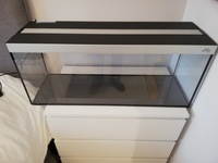 Hugo Kashimi Simplicity Aquarium 36x12x15 (22.5 gallons) Less than a few weeks old.