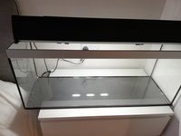 Hugo Kashimi Simplicity Aquarium 36x12x15 (22.5 gallons) Less than a few weeks old.