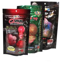 Okiko Quick RED Head Mark and Hump Head Flowerhorn Food High Quality 3 in 1, Astaxanthin Plus