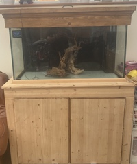 ND Aquatics custom made sumped tank with sump and cabinet & loads of extras (Complete Set-Up)