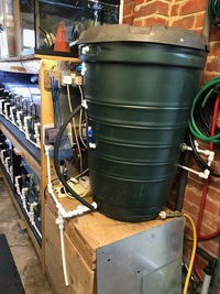 Fish House/Fish Room Aquarium Racking/Unit. 14 Tank Tropical Fish Breeding Setup £800