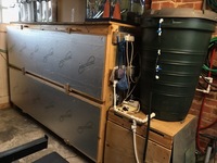 Fish House/Fish Room Aquarium Racking/Unit. 14 Tank Tropical Fish Breeding Setup £800