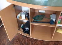 Juwel Vision 450 Aquarium in Beech, Stand, Air Pump & Accessories Reduced for quick sale £325