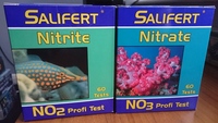 SALIFERT NITRITE & NITRATE TEST KITS.