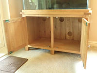 Aqua Oak 120cm Aquarium, Cabinet, Quarantine Tank and Accessories