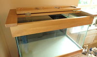 Aqua Oak 120cm Aquarium, Cabinet, Quarantine Tank and Accessories