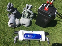 Various aquarium equipment