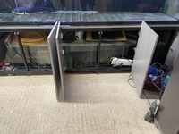9ftx3ftx32inch tall tank, sump, steel stand and running equipment