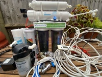 £60 collected. Osmotics 100gpd 3/4 stage RO water filtration unit including pressure pump and tons of extras.