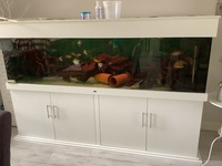 Sold ND Aquatics 7x2x2 aquarium Ash White