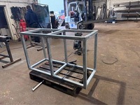 Fish tank Aquarium METAL STAND fabricated made to measure.BOX section steel