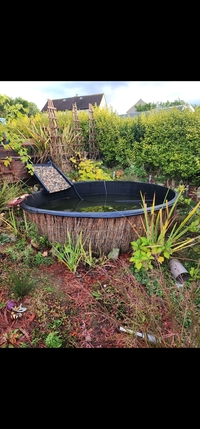 2.4m round pond
