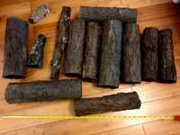 Aquadecor Standing Logs - Bark style