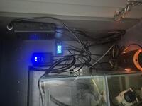Fish Tank, Dark Grey, High Gloss Cabinet And Sump With Lots Of Extras