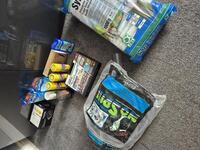 Fish Tank, Dark Grey, High Gloss Cabinet And Sump With Lots Of Extras